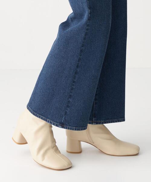 HOTセール ブーツ <CITEN(シテン)>ワイドスクエア ストレッチ ショートブーツ ZOZOTOWN PayPayモール店 - 通販 - PayPayモール お得即納