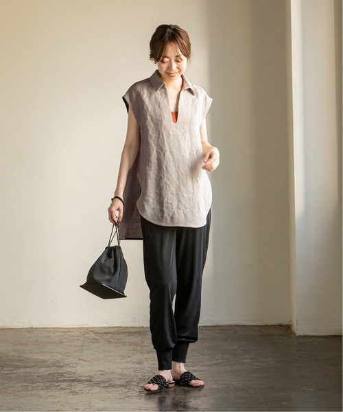 NOBLE（ノーブル） シャツ ブラウス ドンゴロススキッパーシャツ