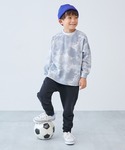 パンツ 綿100% 無地 サルエル スウェット...の詳細画像1