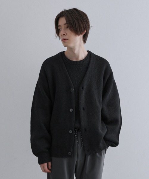 JUNRED（ジュンレッド） カーディガン スフレニットカーディガン 