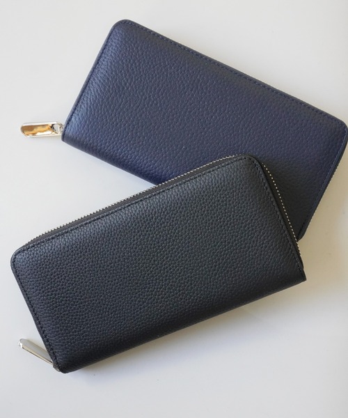 Port（ポート） 財布 大容量 長財布 ラウンドファスナー PUレザー