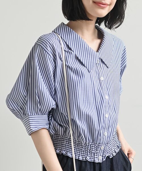 ブラウス シャツ JcSophie エスニックブリントブラウス レディース 楽天市場】エスニック（柄ライン）（シャツ・ブラウス｜トップス