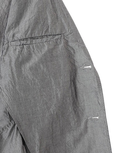 ジャケット テーラードジャケット GOLD / ゴールド：COTTON/SILK CHAMBRAY TAILORED JACKET：23A-GL152 GOLD ゴールド：COTTON/SILK CHAMBRAY TAILORED JACKET：23A