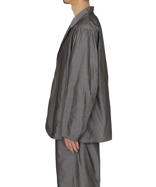 ジャケット テーラードジャケット GOLD / ゴールド：COTTON/SILK CHAMBRAY TAILORED JACKET：23A-GL152 GOLD ゴールド：COTTON/SILK CHAMBRAY TAILORED JACKET：23A