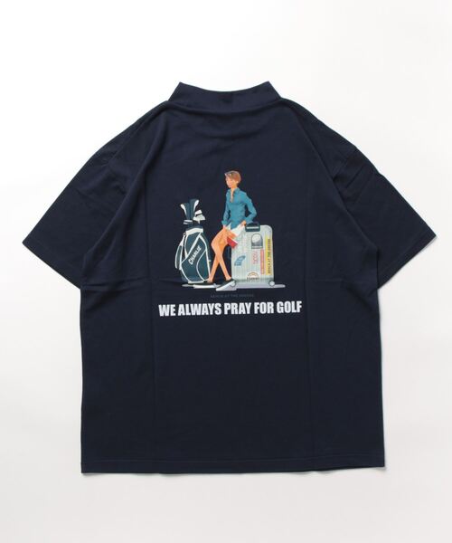 BENCH AT THE GREENE GOLF シャツ BENCH AT THE GREENE GOLF / 鹿の子