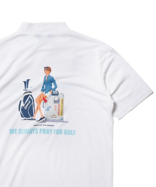 BENCH AT THE GREENE GOLF シャツ BENCH AT THE GREENE GOLF / 鹿の子