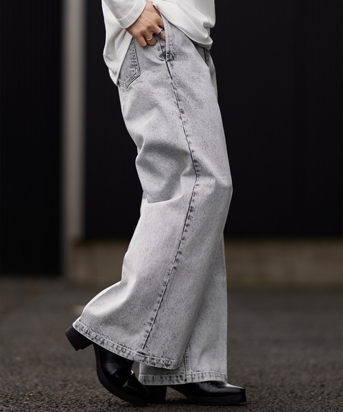 パンツ デニム ジーンズ 「CLEL」Vintage Design Flare Denim Pants 【CLEL】ヴィンテージデザイン フレアデニムパンツ