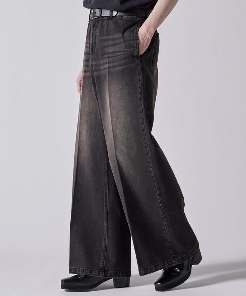 CLEL（クレイル） ジーンズ 「CLEL」Vintage Design Flare Denim Pants