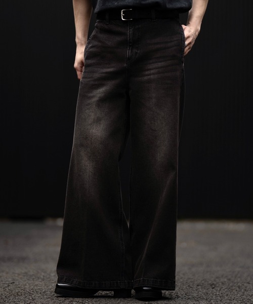 CLEL（クレイル） ジーンズ 「CLEL」Vintage Design Flare Denim Pants