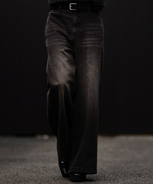 CLEL（クレイル） ジーンズ 「CLEL」Vintage Design Flare Denim Pants