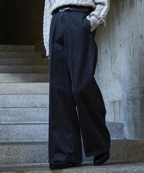 CLEL（クレイル） ジーンズ 「CLEL」Vintage Design Flare Denim Pants