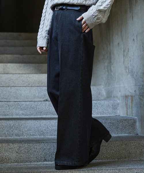 CLEL（クレイル） ジーンズ 「CLEL」Vintage Design Flare Denim Pants