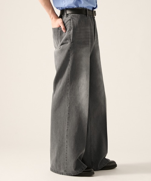 CLEL（クレイル） ワイドパンツ ジーンズ 「CLEL」Vintage Design
