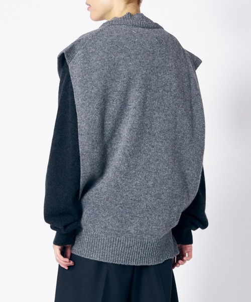 ニット メンズ Maison Margiela KNIT VEST｜zozo｜03