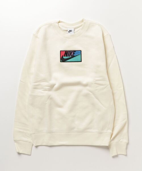 NIKE☆クラブ+ BB パッチ GX L/S クルー スウェット NIKE（ナイキ）の「【NIKE(ナイキ)】ナイキクラブ+BBパッチGX L