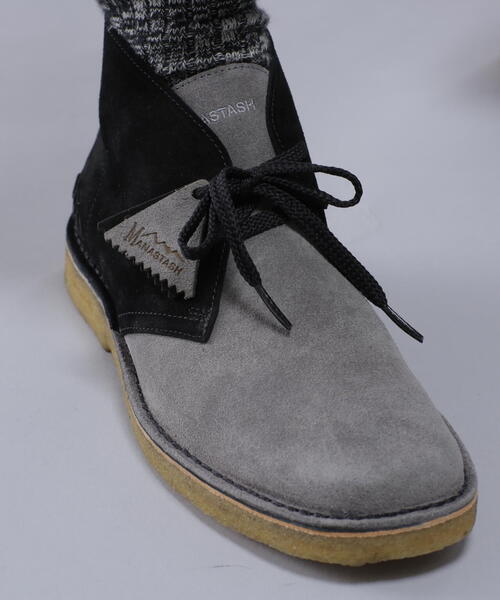 Padmore&Barnes デッキシューズ × MANASTASH/パドモア＆バーンズ×マナ