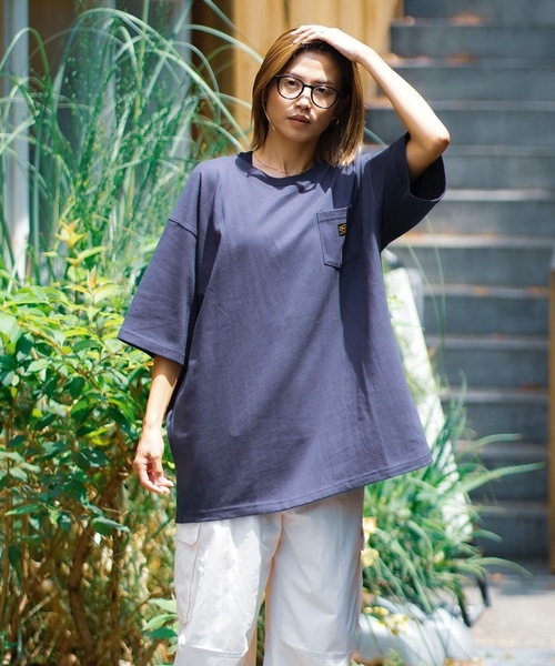 RVCA tシャツ メンズ AMERICANA LABEL POCKET TEE Tシャツ