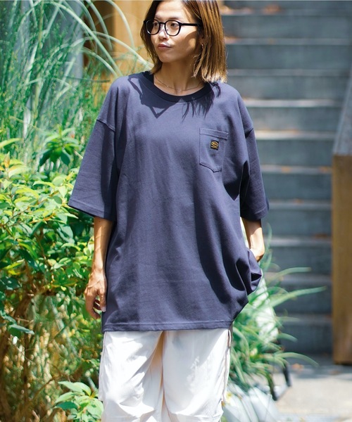 RVCA tシャツ メンズ AMERICANA LABEL POCKET TEE Tシャツ