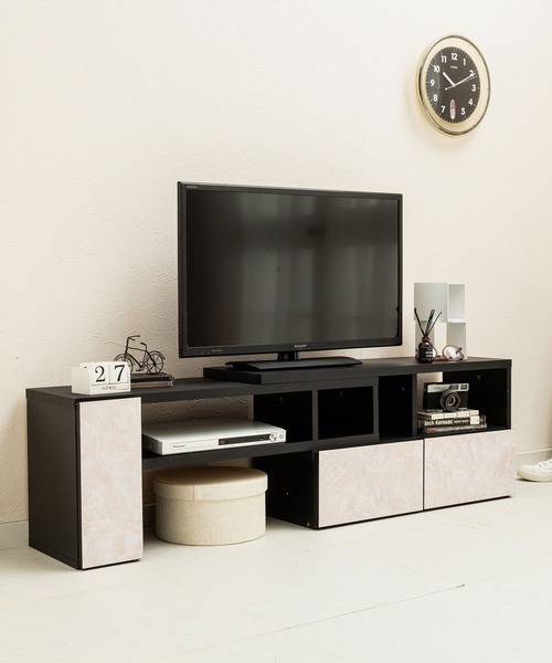 iellio 家具 伸縮できるテレビ台 : ZOZOTOWN Yahoo!店 - 通販 - Yahoo