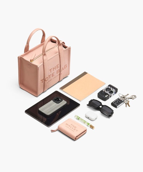 MARC JACOBS トートバッグ THE LEATHER SMALL TOTE BAG/ザ