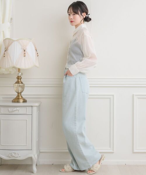 ブラウス シャツ c/est/シーエ JORRIE ブラウス レディース c/est｜シーエのシャツ/ブラウス（ブラック/黒色系）通販 - ZOZOTOWN