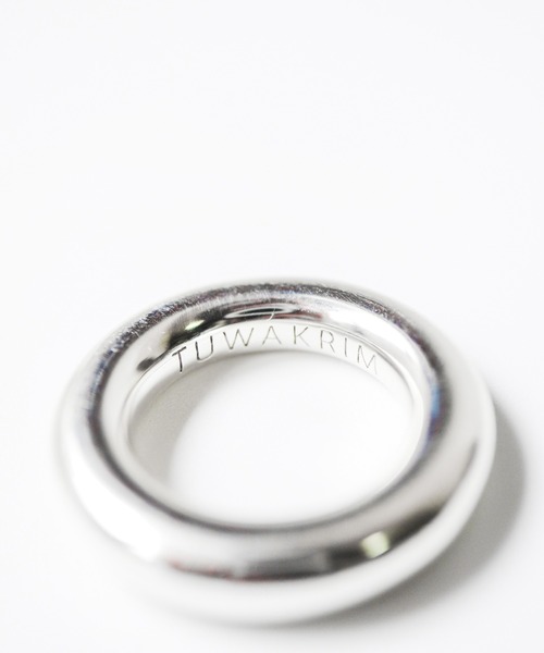 指輪 リング 「TUWAKRIM」S925 Donutリングsilver レディースの画像