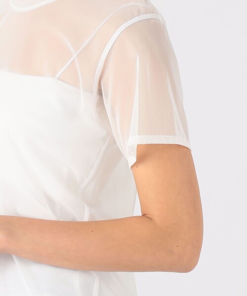 tシャツ Simone Wild シアーネットTシャツ レディース : ZOZOTOWN