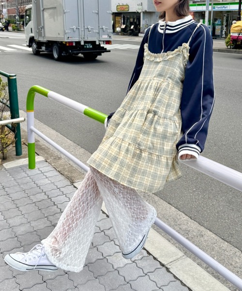 René - 美品¥47,300♡Rene パールフレアパンツ(38 L)の通販 by