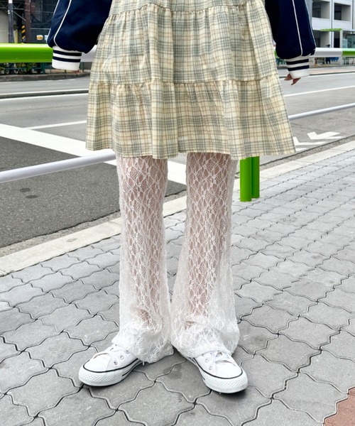n.k atelier ドット フレアレギンス パンツ n.k atelier ドット フレアレギンス パンツ dot flare leggings