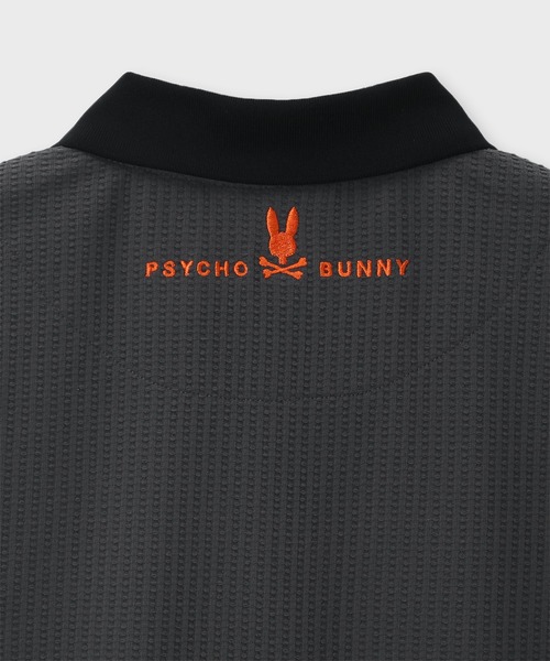 Psycho Bunny ポロシャツ 「GOLF」 シルエットバニーワッペン