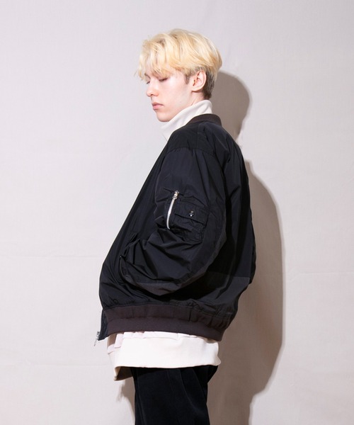 ma1 ma-1 「FACTOTUM」 Nylon MA-1 メンズ レディースの画像