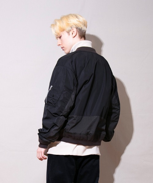 ma1 ma-1 「FACTOTUM」 Nylon MA-1 メンズ レディースの画像