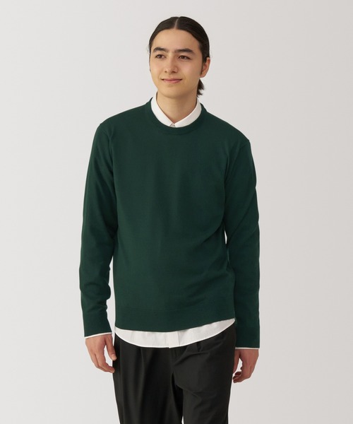 洗えるウールセーター ウォッシュドパールニットセーター - ウォッシュブラック | ZARA