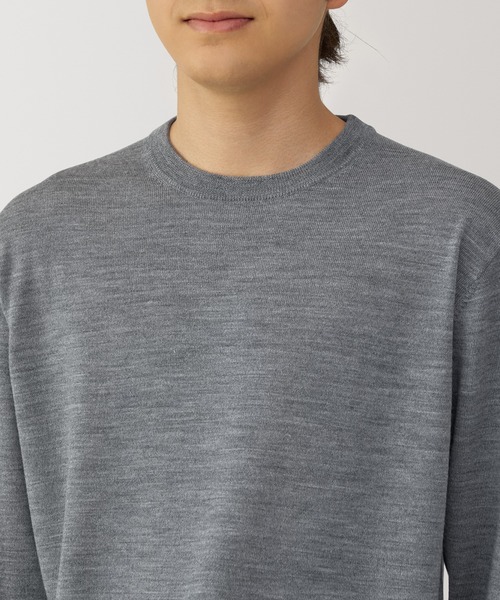 洗えるウールセーター ウォッシュドパールニットセーター - ウォッシュブラック | ZARA