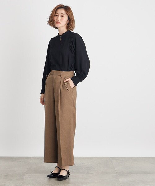 ブラウス シャツ twist wing sleeve blouse /ツイストデザイン ギャザー ウイングスリーブブラウス レディース ブラウス シャツ twist wing sleeve blouse /ツイストデザイン