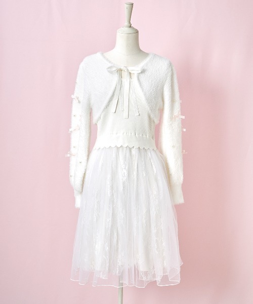 メルフィーメモリーMelty fluffy knit ワンピース mellfy memory（メルフィーメモリー） ワンピース Melty fluffy knit