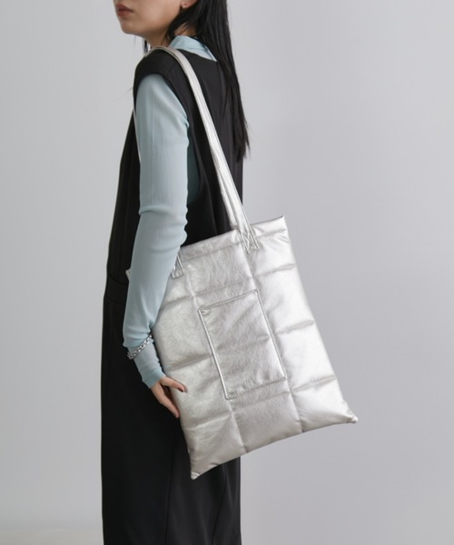 Aunt Marie's トートバッグ キルティングトートBAG/PC，A4収納