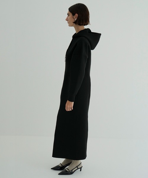 CLANE（クラネ） ワンピース HOODED LONG KNIT ONEPIECE : ZOZOTOWN
