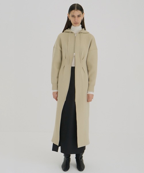 CLANE（クラネ） ワンピース HOODED LONG KNIT ONEPIECE : ZOZOTOWN