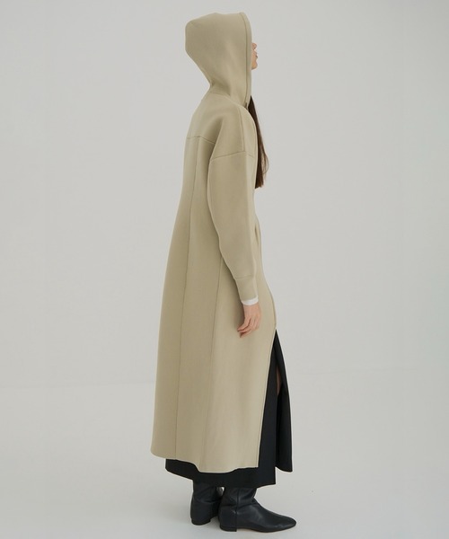 CLANE（クラネ） ワンピース HOODED LONG KNIT ONEPIECE : ZOZOTOWN