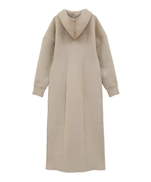 CLANE（クラネ） ワンピース HOODED LONG KNIT ONEPIECE : ZOZOTOWN