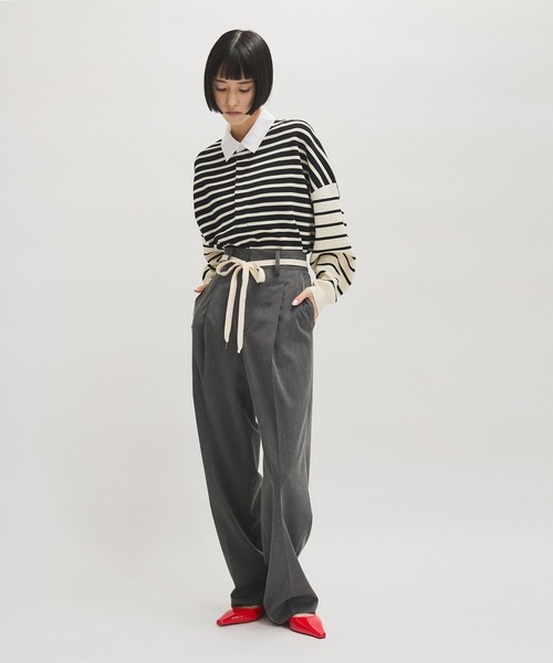 ★新品未使用★adam et rope パラシュートスラックス38 ブラック adam et rope パラシュートスラックス サイズ38 ブラック - メルカリ
