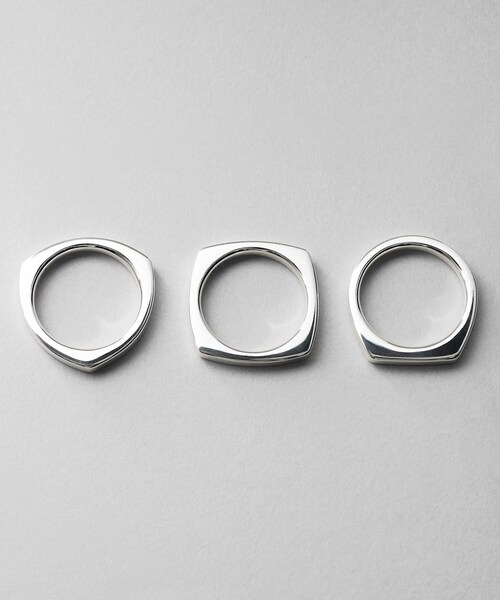 COCOSHNIK（ココシュニック） 指輪 リング シルバー「サステナブル