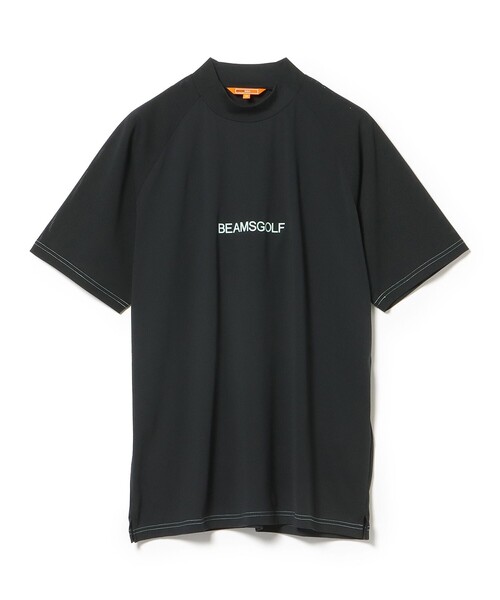 ビームスゴルフモックネックティシャツ　XL BEAMS GOLF（ビームス ゴルフ）ORANGE LABEL / ラグラン ロゴ