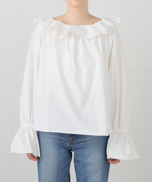 ブラウス シャツ Poplin Smock ブラウス レディース