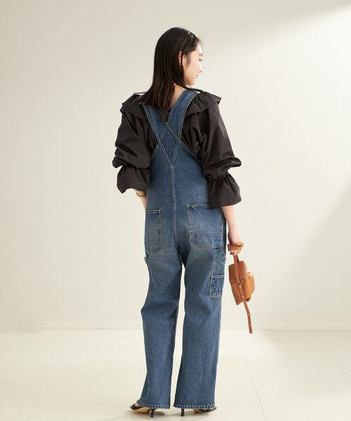プラージュ poplin smock ブラウス　ブラック　フリーサイズ プラージュ Plage Poplin Smock ブラウス （ブラック