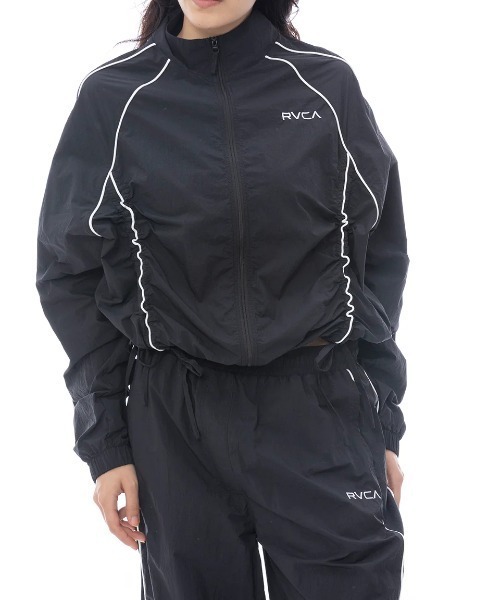 RVCA（ルーカ） ブルゾン アウター レディース MINI RVCA TRACK JUMPER