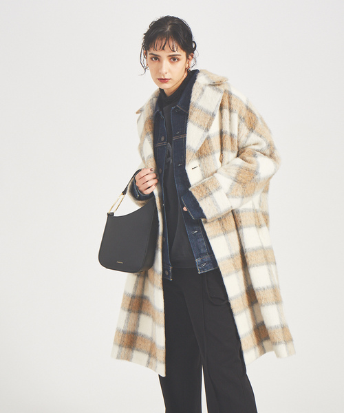 TICCA（ティッカ） チェスターコート フリー ホワイト レディース