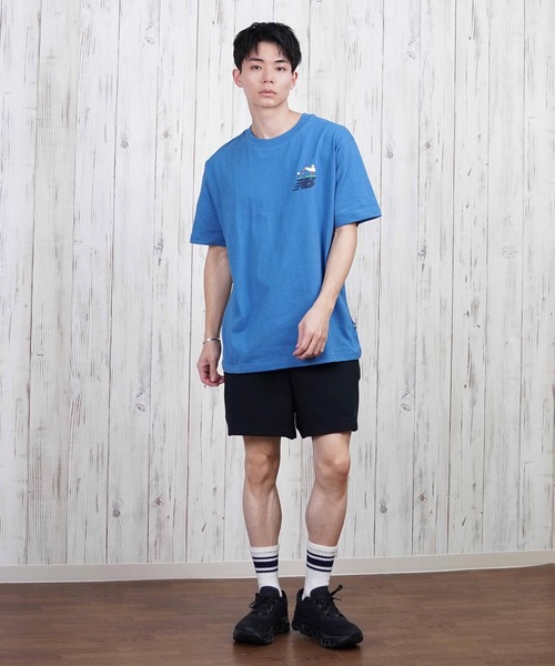 カップルTシャツ【NEWBALANCE】UNI USA Classic半袖Tシャツ org.jpg