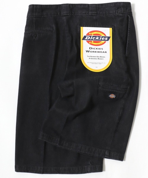 【美品】Dickies ディッキーズ ワイド ストレート デニム パンツ 黒 Dickies ジーンズ ディッキーズ デニム874ワークパンツ/ワイド